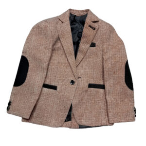 Boys' 1-Piece Formal Blazer - BROWN