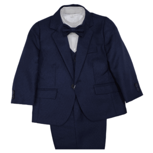 Boys' 5-Piece Formal Suit Set - NAVY