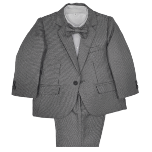 Boys' 5-Piece Formal Suit Set - GRAY