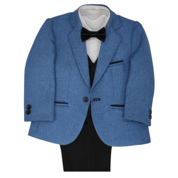 Boys' 5-Piece Mix' Suit Set - BLUE