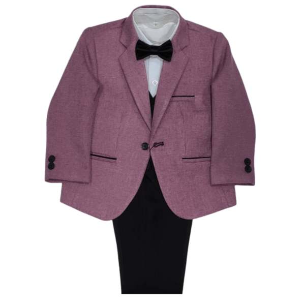 Boys' 5-Piece Mix' Suit Set - PINK
